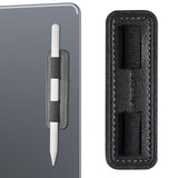Apple Pencil Holder for Nettbrett i Kunstskinn Selvklebende - Svart