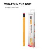 Apple Pencil 2 Gen. Fleksibelt Blyant Silikondeksel - Oransje