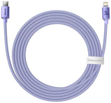 Baseus Cafule-kabel 2m USB-C til USB-C 20W - Lilla