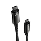 Baseus 240W USB-C til USB-C Kabel 480 Mb/s - 3 m - Svart