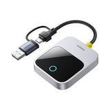 Baseus SafeJourney Trådløs Apple CarPlay Adapter - Grå
