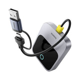 Baseus SafeJourney Trådløs Apple CarPlay Adapter - Grå