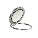 Baseus MagPro II Ring Holder til Mobil m. Støttefunksjon - MagSafe Kompatibel - Titan