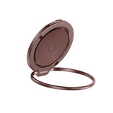 Baseus MagPro II Ring Holder til Mobil m. Støttefunksjon - MagSafe Kompatibel - Rose Gold