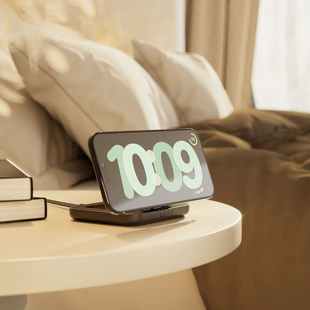 ZENS 15W Qi2 Magnetisk Trådløs Lader - MagSafe Kompatibel - Svart