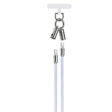Devia 2-i-1 Mobilstropp & USB-C til USB-C Kabel - Lilla