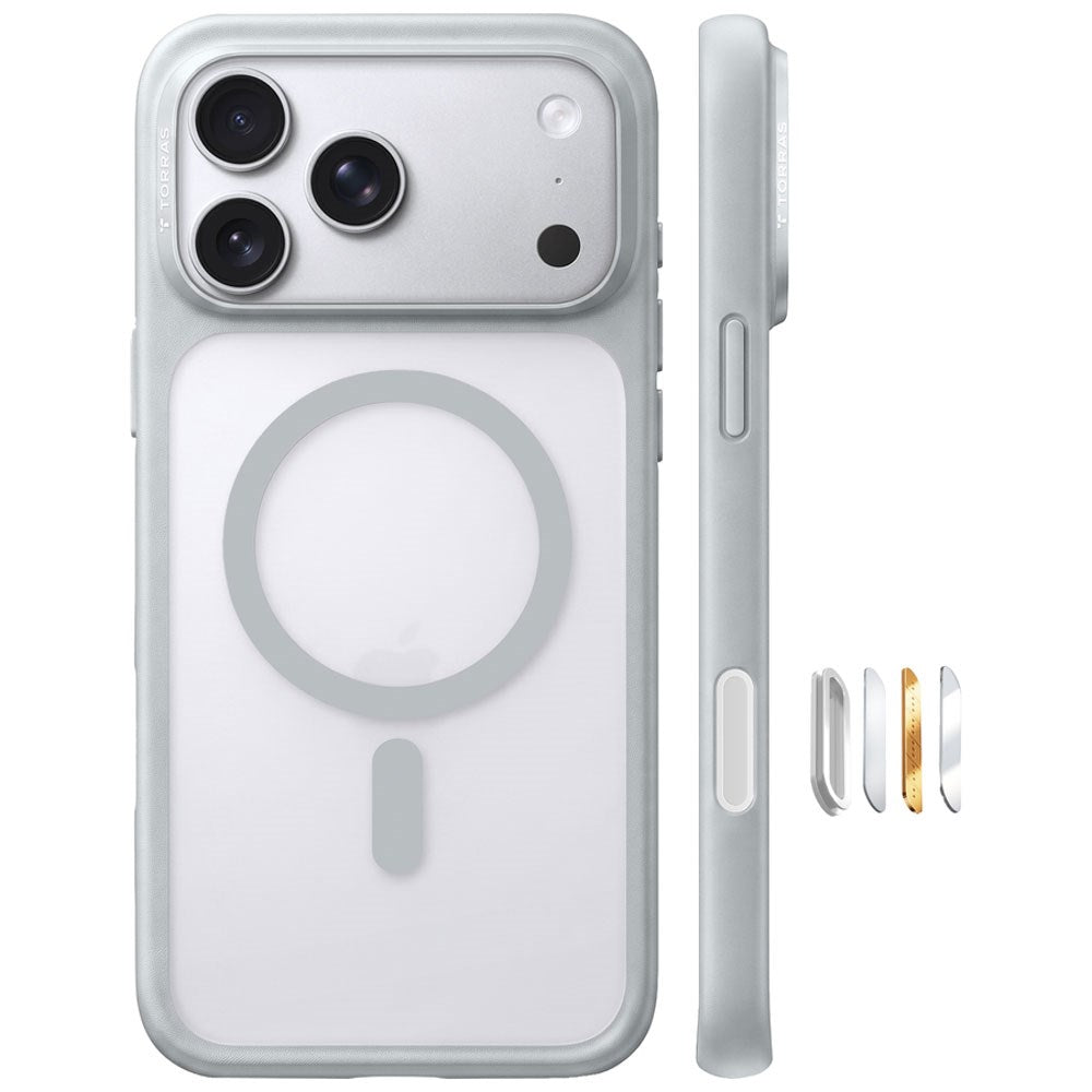 iPhone 18 Pro / 17 Pro TORRAS Guardian Mag Deksel - MagSafe Kompatibel - Gjennomsiktig