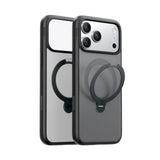 iPhone 18 Pro / 17 Pro TORRAS Ostand Q3 Spin Deksel - MagSafe Kompatibel - Svart