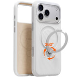 iPhone 18 Pro / 17 Pro TORRAS Ostand Q3 Wind Deksel - MagSafe Kompatibel - Hvit