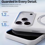 iPhone 18 Pro / 17 Pro TORRAS Ostand Q3 Wind Deksel - MagSafe Kompatibel - Hvit
