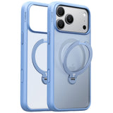 iPhone 18 Pro Max / 17 Pro Max TORRAS Ostand Q3 Spin Deksel - MagSafe Kompatibel - Blå