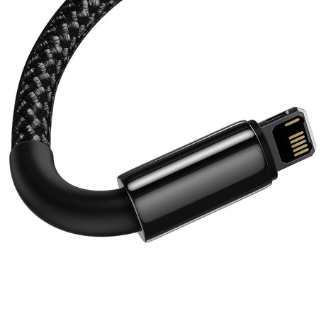 Baseus 12W USB-A til Lightning-Kabel (480 Mbps) - 2 m - Svart