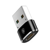 Baseus Mini USB-C til USB-A Adapter - Svart