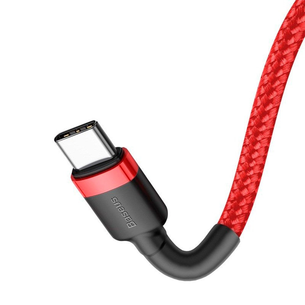 Baseus Cafule 60W USB-C til USB-C Kabel - 1 meter - Rød