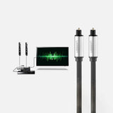 UGREEN AV108 Optisk Toslink til Toslink Kabel - 2m - Grå