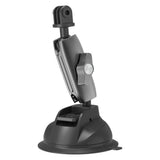 TELESIN Sugekoppfeste for Actionkamera & Smarttelefon - Svart