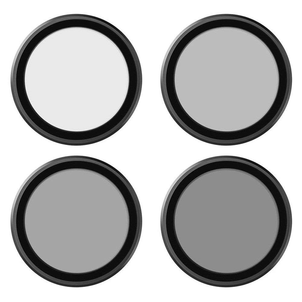 TELESIN CPL+ND8/16/32 Linsefilter - DJI Osmo Action 3 / 4 / 5 Pro - Gjennomsiktig