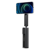 TELESIN Magnetisk Selfie Stick med Bluetooth Knapplukker - MagSafe Kompatibel - Svart