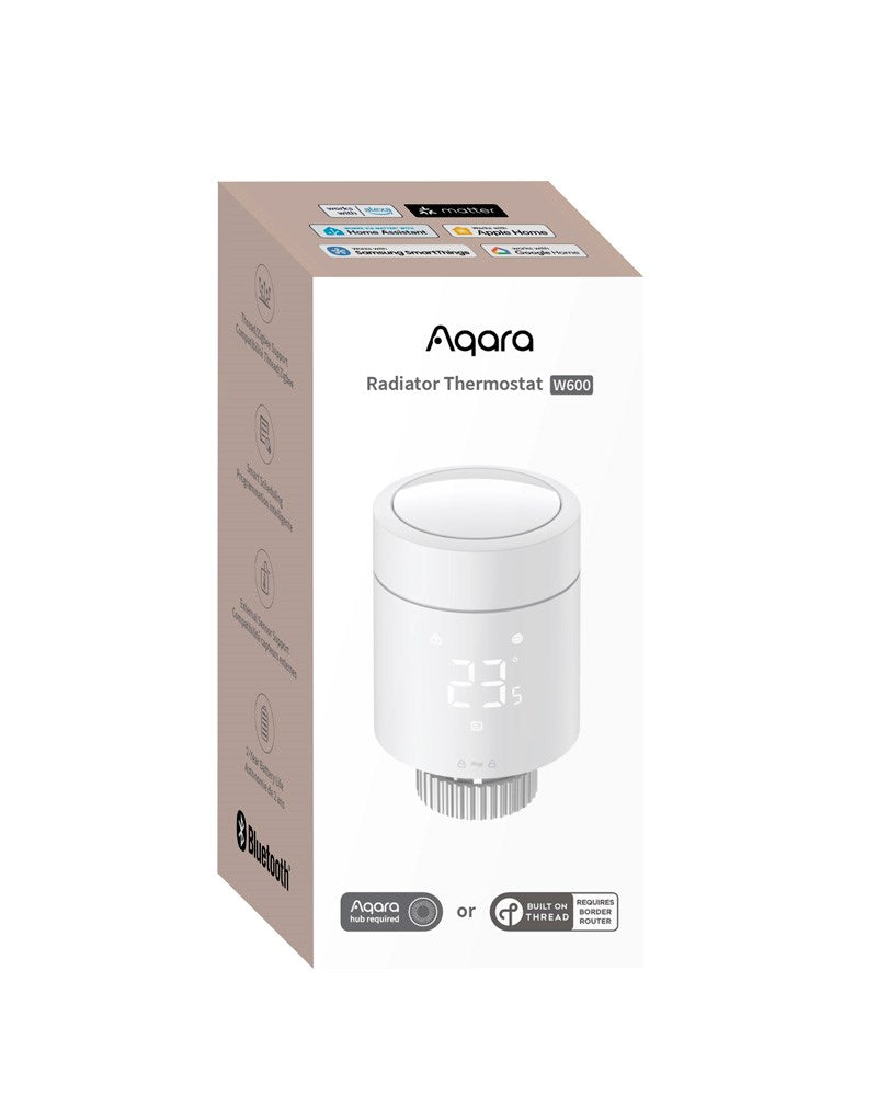 Aqara Termostatventil W600 - Hvit