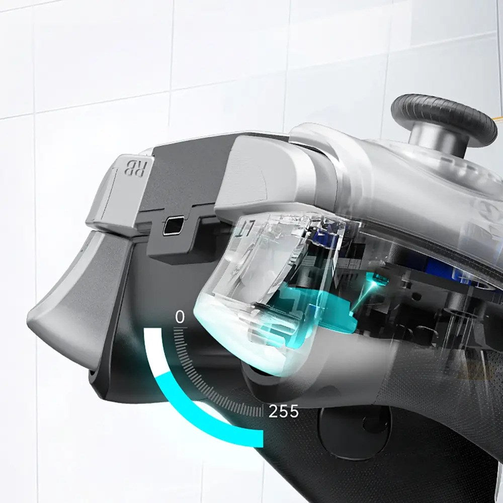 Machenike G5Pro Max Trådløs Controller m. Ladestasjon - Grå