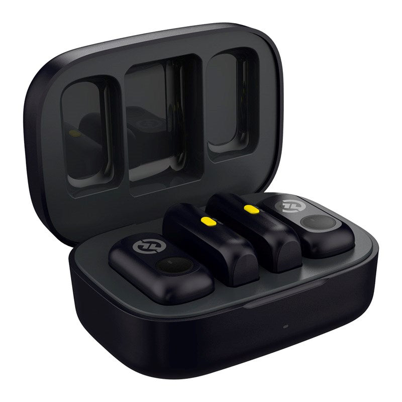 Hollyland Lark A1 Trådløst Mikrofonsett med 1 x USB-C RX & 1 x Lightning RX - Svart
