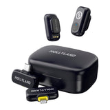 Hollyland Lark A1 Trådløst Mikrofonsett med 1 x USB-C RX & 1 x Lightning RX - Svart