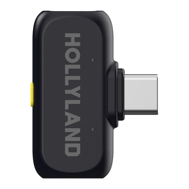 Hollyland LARK A1 Miniduo Trådløs Mikrofon med 1 x USB-C RX - Svart