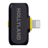 Hollyland Lark A1 Mini Duo Trådløs Mikrofon med Lightning - Svart