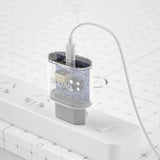 Dudao 20W PD Vegglader USB-C inkl. Kabel - Hvit
