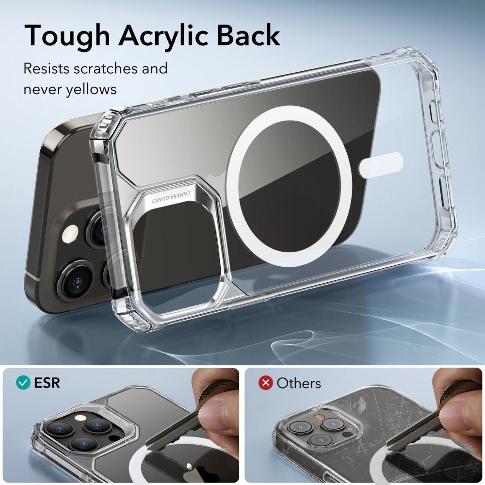 iPhone 15 Pro ESR Air Armor Halolock Deksel - MagSafe Kompatibel - Gjennomsiktig