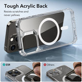 iPhone 15 Pro ESR Air Armor Halolock Deksel - MagSafe Kompatibel - Gjennomsiktig