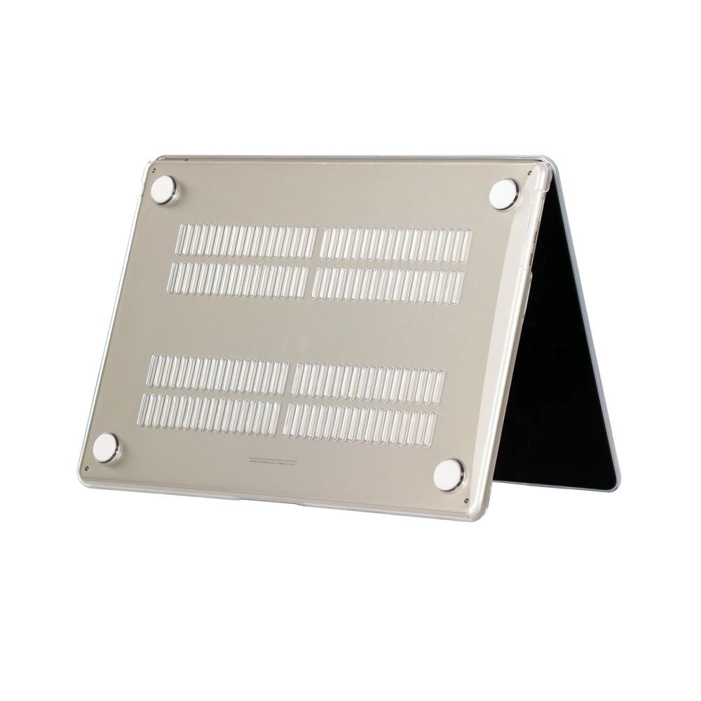 MacBook Air 15" M5/M4/M3/M2 (2026-2023) - Tech-Protect Smartshell Deksel - Crystal Clear