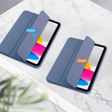 Tech-Protect iPad 11" (2025) / iPad 10.9" (2024/2022) SC Deksel m. Apple Pencil Holder - Blå