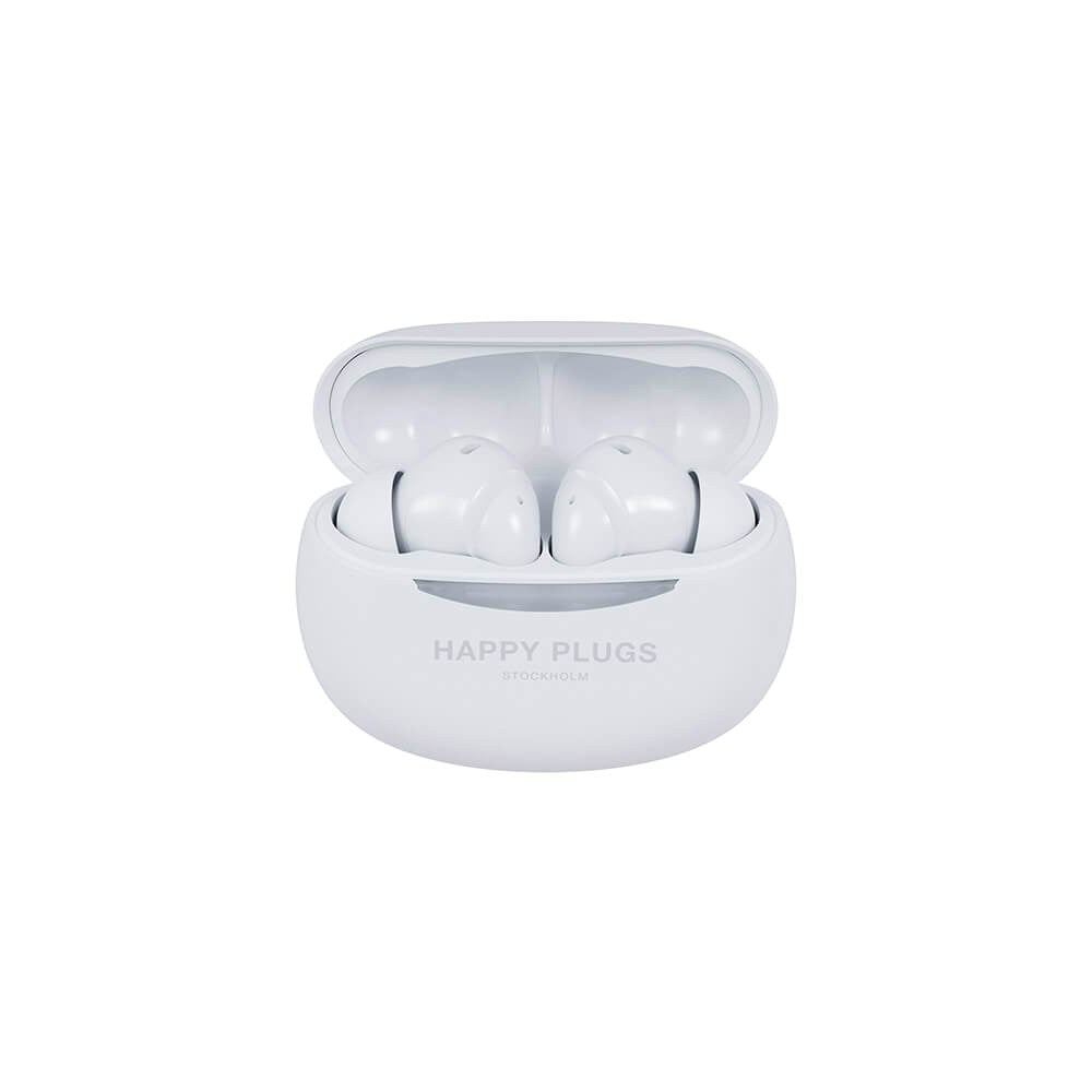 Happy Plugs Joy Pro In-Ear Hodetelefoner m. Støyreduksjon - Hvit