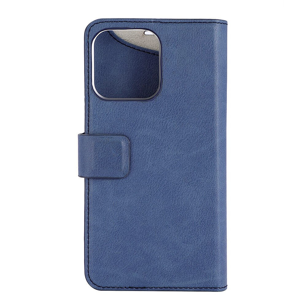 Onsala iPhone 13 Pro ONSALA Fashion Collection PU Skinn Flipdeksel med Magnet & Lommebok - Royal Blue