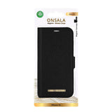 Onsala iPhone 16 ECO Flip Deksel m. Lommebok - MagSafe Kompatibel - Black