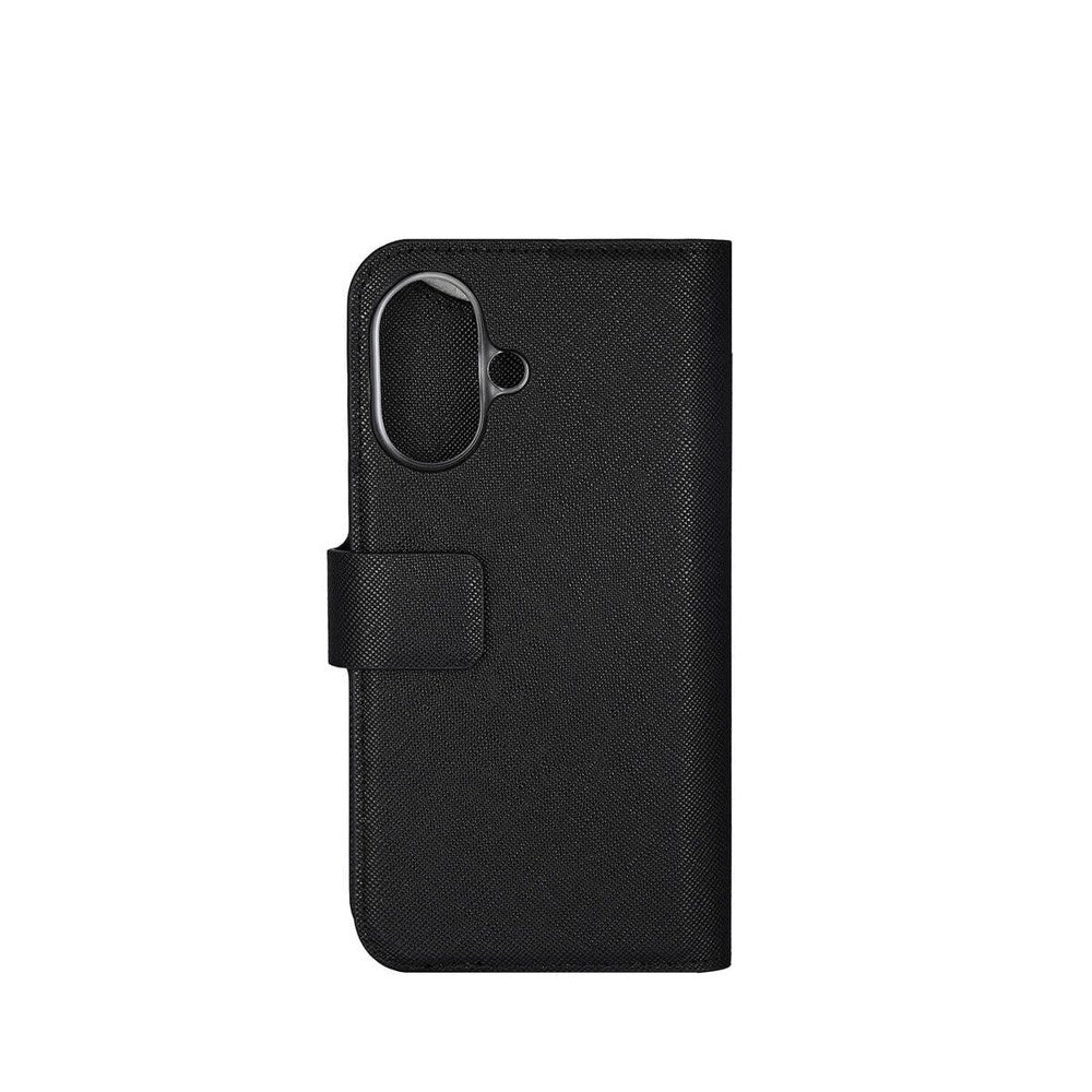 Onsala iPhone 16 ECO Flip Deksel m. Lommebok - MagSafe Kompatibel - Black