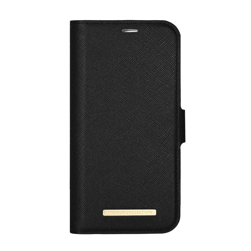 Onsala iPhone 16 Pro ECO Flip Deksel m. Lommebok - MagSafe Kompatibel - Black