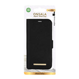 Onsala iPhone 16 Pro ECO Flip Deksel m. Lommebok - MagSafe Kompatibel - Black