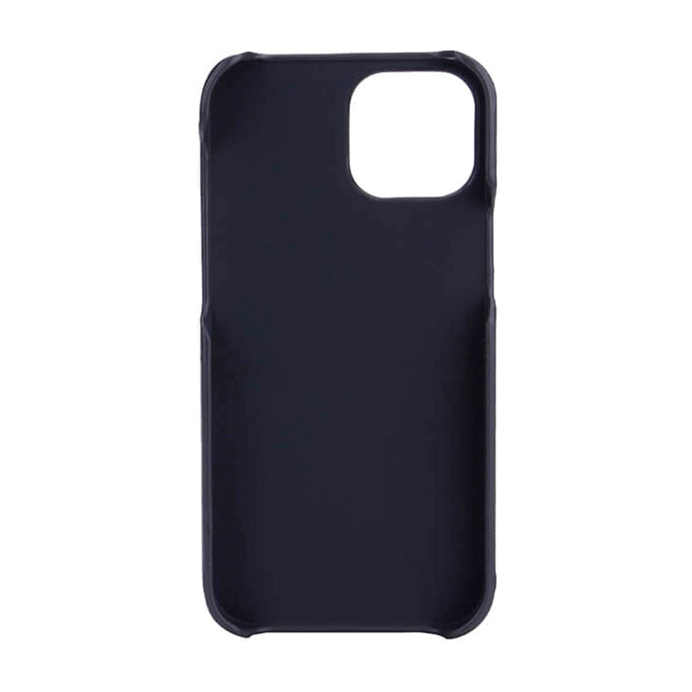 iPhone 13 Mini Onsala Collection Skinn Bakdeksel med Kortlomme - Svart