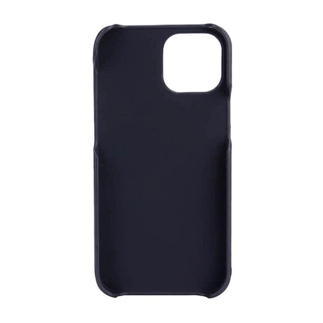 iPhone 13 Mini Onsala Collection Skinn Bakdeksel med Kortlomme - Svart