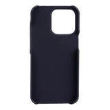 Onsala iPhone 13 Onsala Collection Skinn Bakdeksel med Kortlomme - Svart