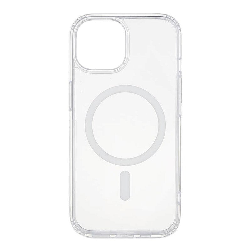 iPhone 15 Onsala Fleksibelt Plast Deksel - MagSafe Kompatibelt - Gjennomsiktig