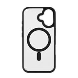 iPhone 16 Onsala Bumper Deksel - MagSafe-Kompatibel - Svart og Gjennomsiktig