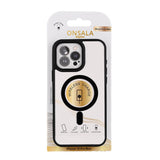 iPhone 16 Pro Max Onsala Bumper Deksel - MagSafe-Kompatibel - Svart og Gjennomsiktig