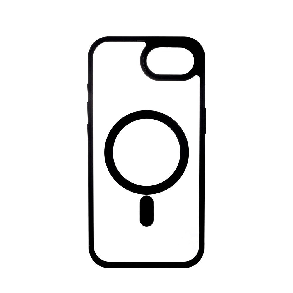 iPhone 17e / 16e Onsala Bumper Case - MagSafe Kompatibel Gjennomsiktig / Svart