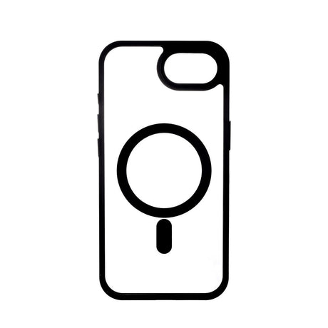 iPhone 17e / 16e Onsala Bumper Case - MagSafe Kompatibel Gjennomsiktig / Svart