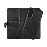 Samsung Galaxy A36 (5G) Buffalo 2-i-1 Magnet Flip-Deksel i Ekte Skinn med Lommebok - Svart