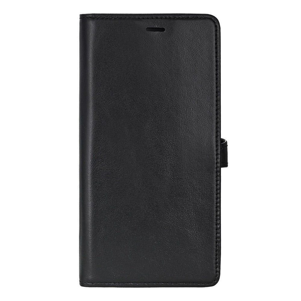 Samsung Galaxy A36 (5G) Buffalo 2-i-1 Magnet Flip-Deksel i Ekte Skinn med Lommebok - Svart