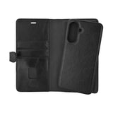 Samsung Galaxy A56 (5G) Buffalo 2-i-1 Magnet Flip-Deksel i Ekte Skinn med Lommebok - Svart